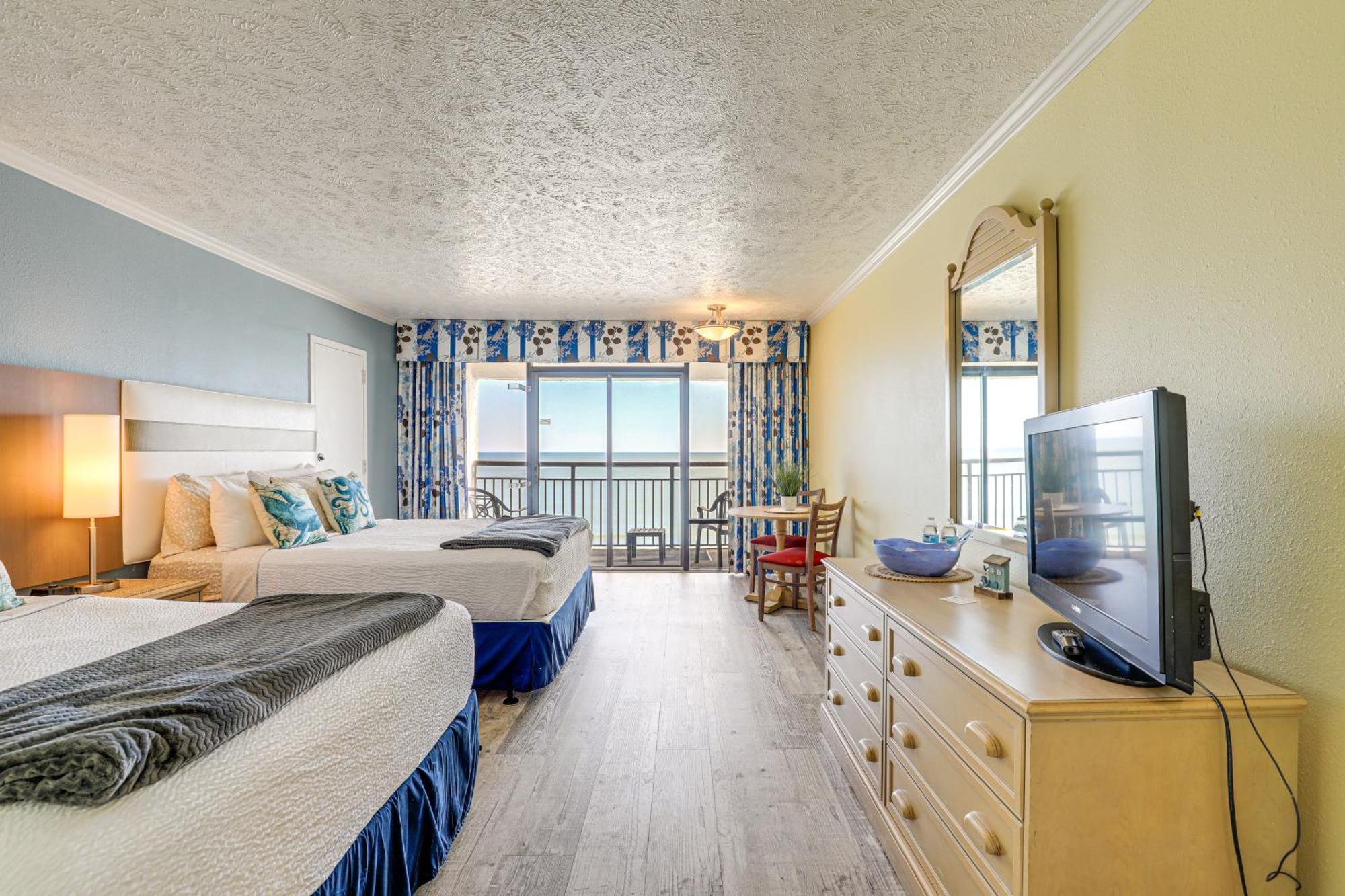 Relaxing Myrtle Beach Oceanfront Vacation Rental! エクステリア 写真