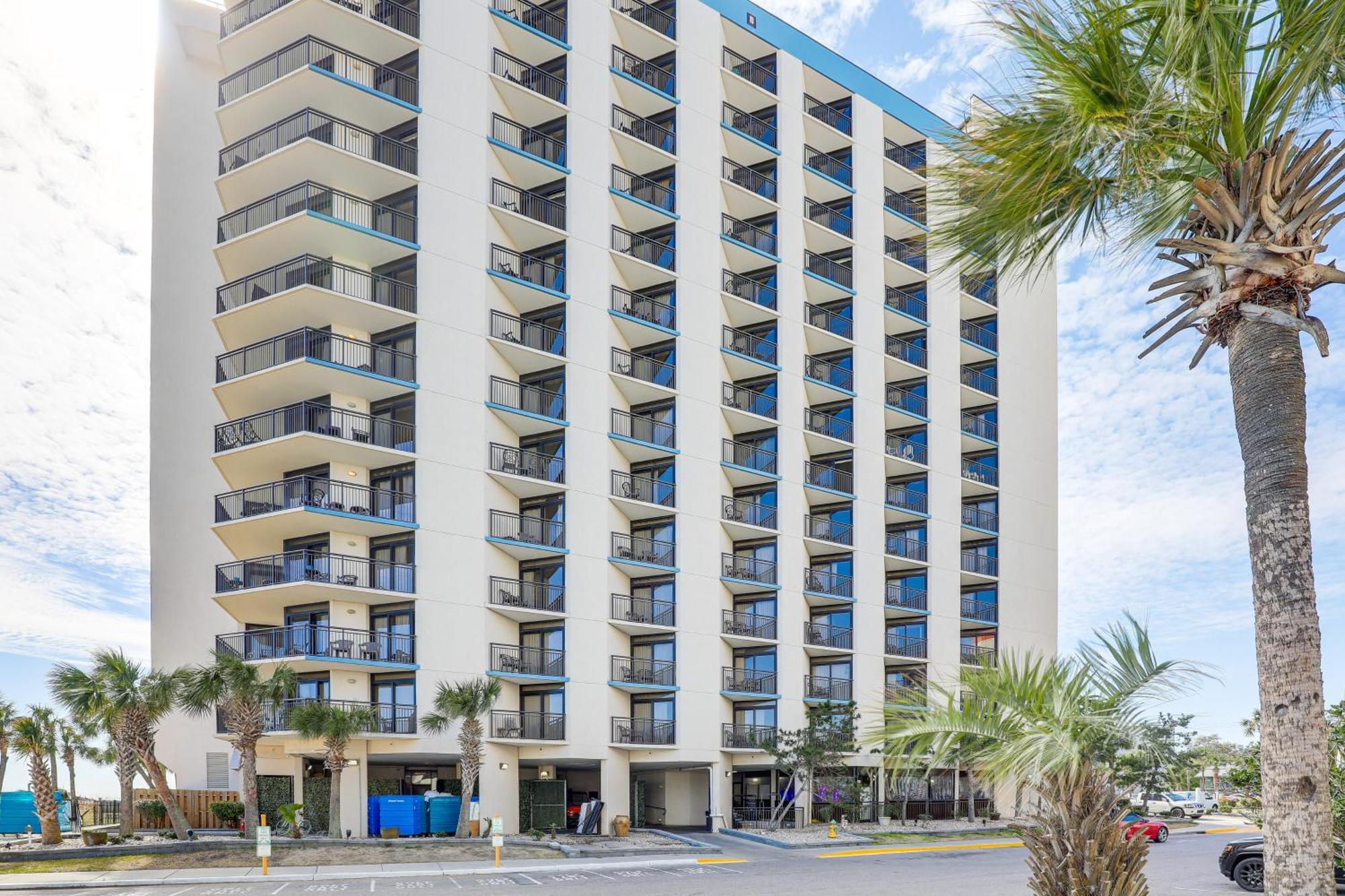 Relaxing Myrtle Beach Oceanfront Vacation Rental! エクステリア 写真