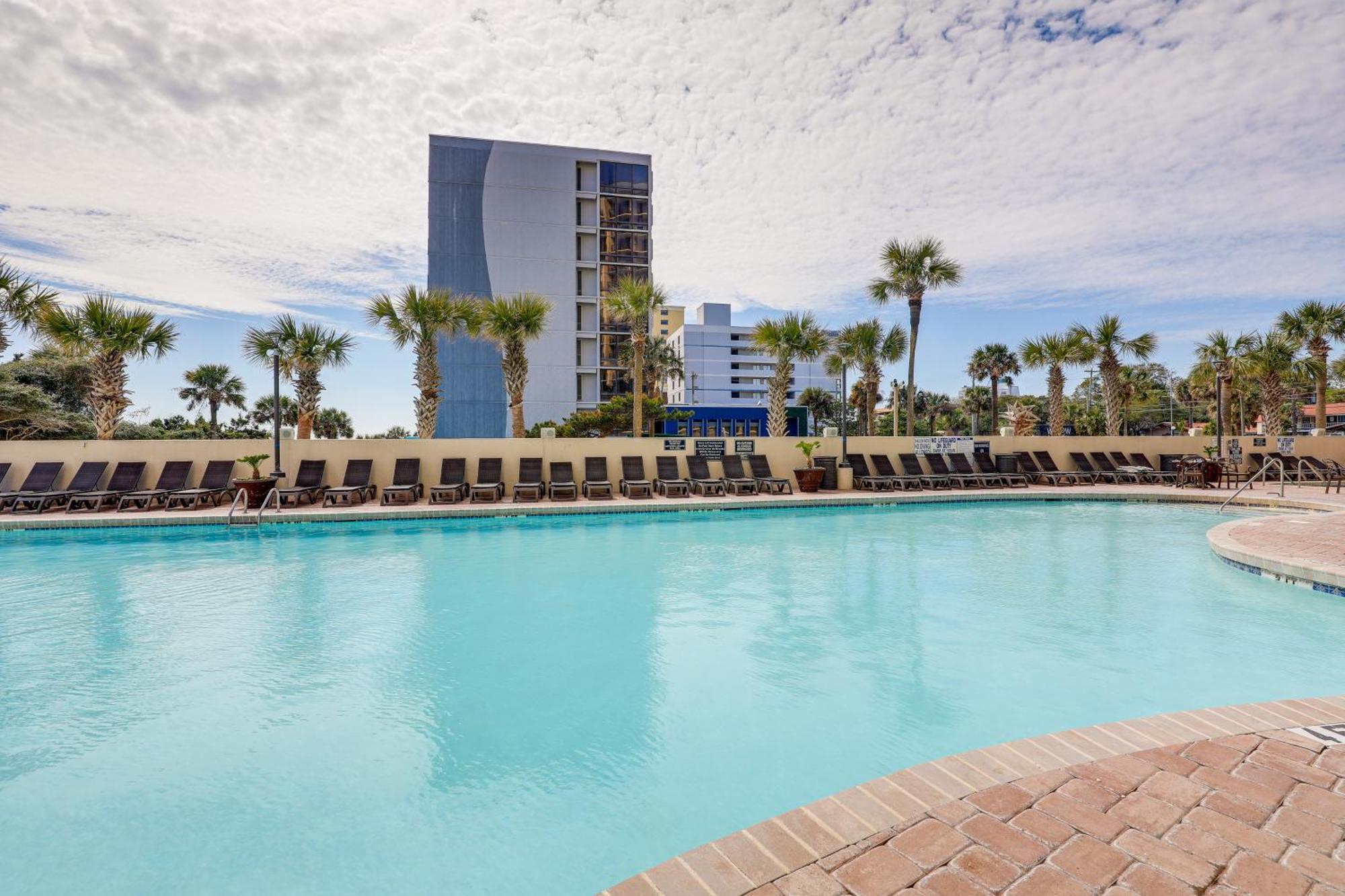 Relaxing Myrtle Beach Oceanfront Vacation Rental! エクステリア 写真