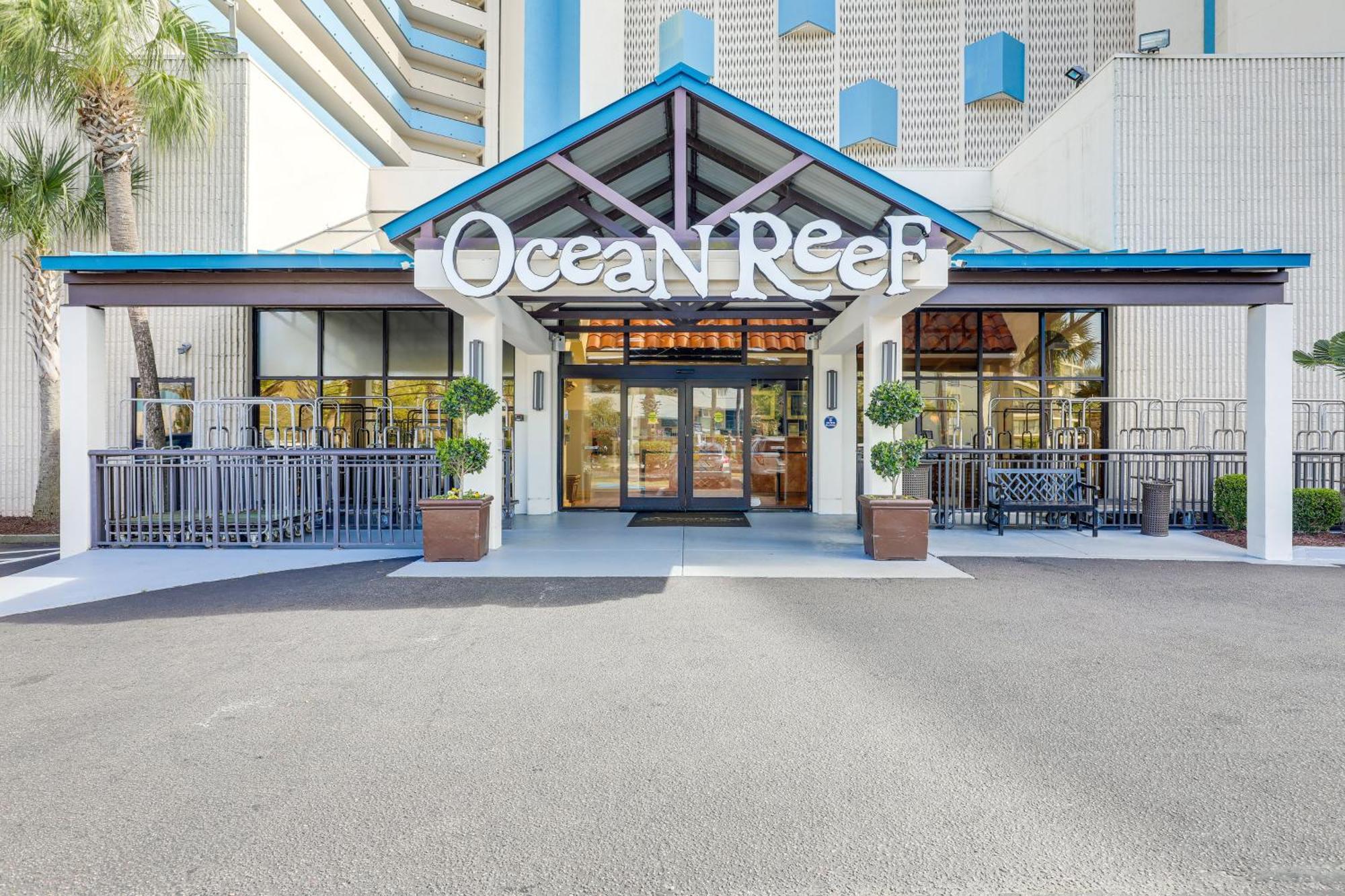Relaxing Myrtle Beach Oceanfront Vacation Rental! エクステリア 写真